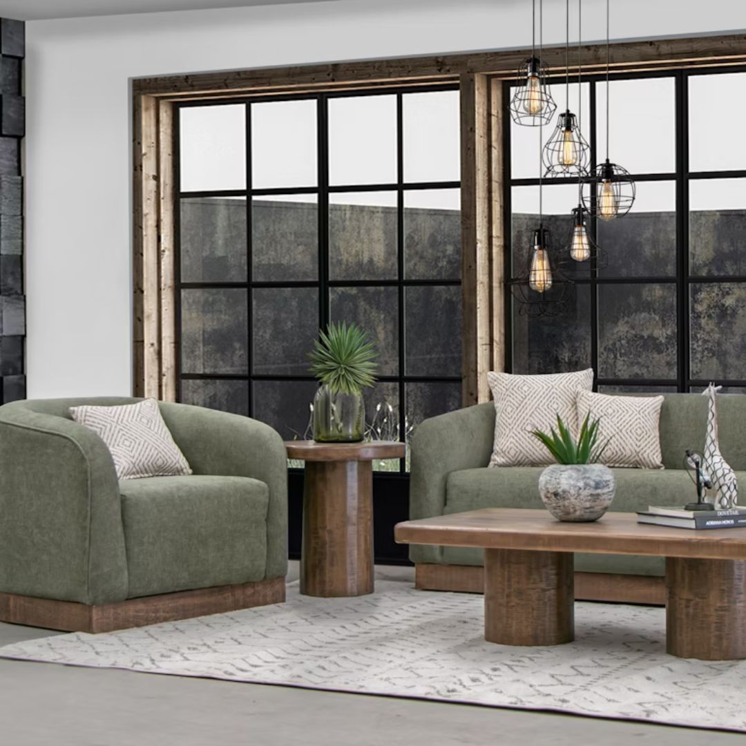modern sofa in living room