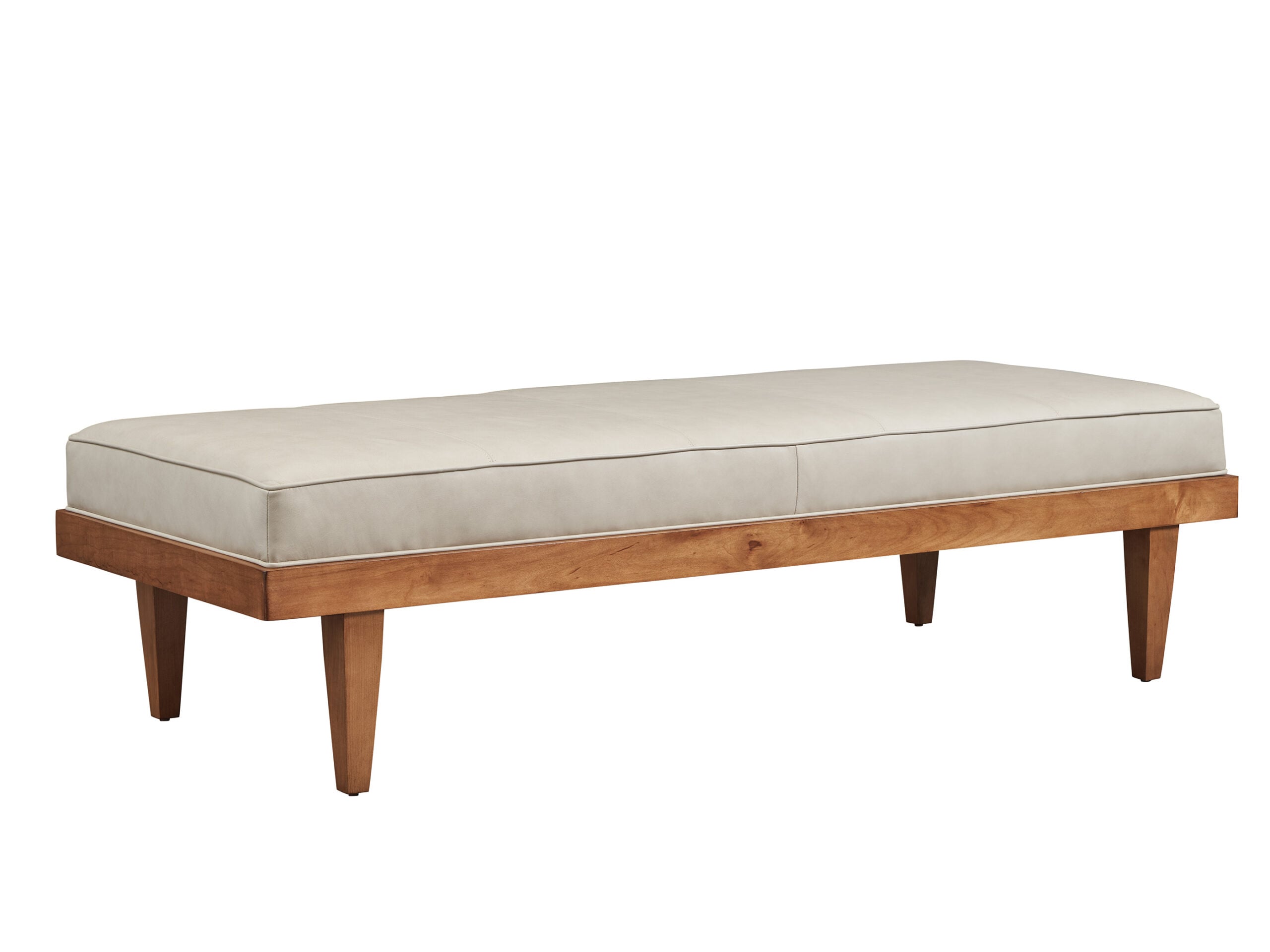 332b8fb18eda0a85e2f89cc48ef7d681 Barclay Butera Upholstery Lagunita Leather Bench LL5466-46 - Image 1