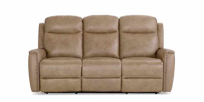 47149ec075cf017a6bb4089931b9f371 Douglas Leather Power Reclining Sofa - Image 1