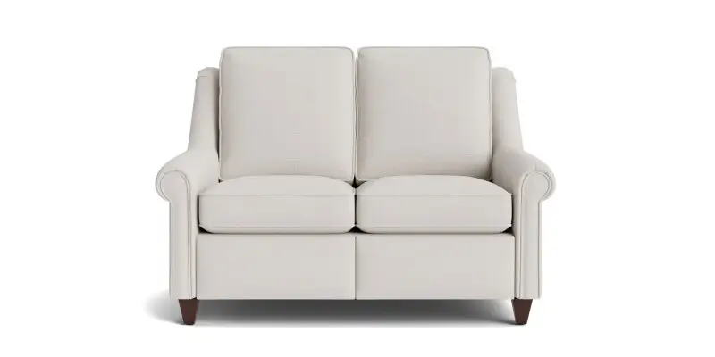 49cfb7aa880612bcd153dbfd457a3452 Magnificent Motion Panel Arm Reclining Loveseat - Image 1
