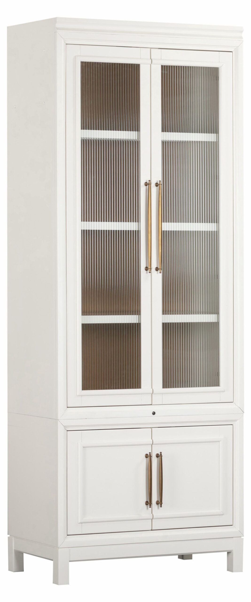 535a7c05d64710b75b8ed27307ba245f Alexander Pier/display Cabinet I3014-226-WHI - Image 1