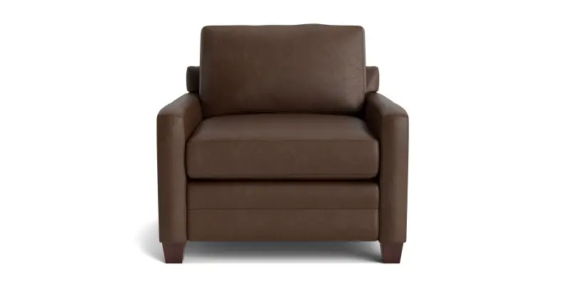 6facad9a9ae73153c2a4e2f695a2c26d Carolina Leather Track Arm Chair - Image 1