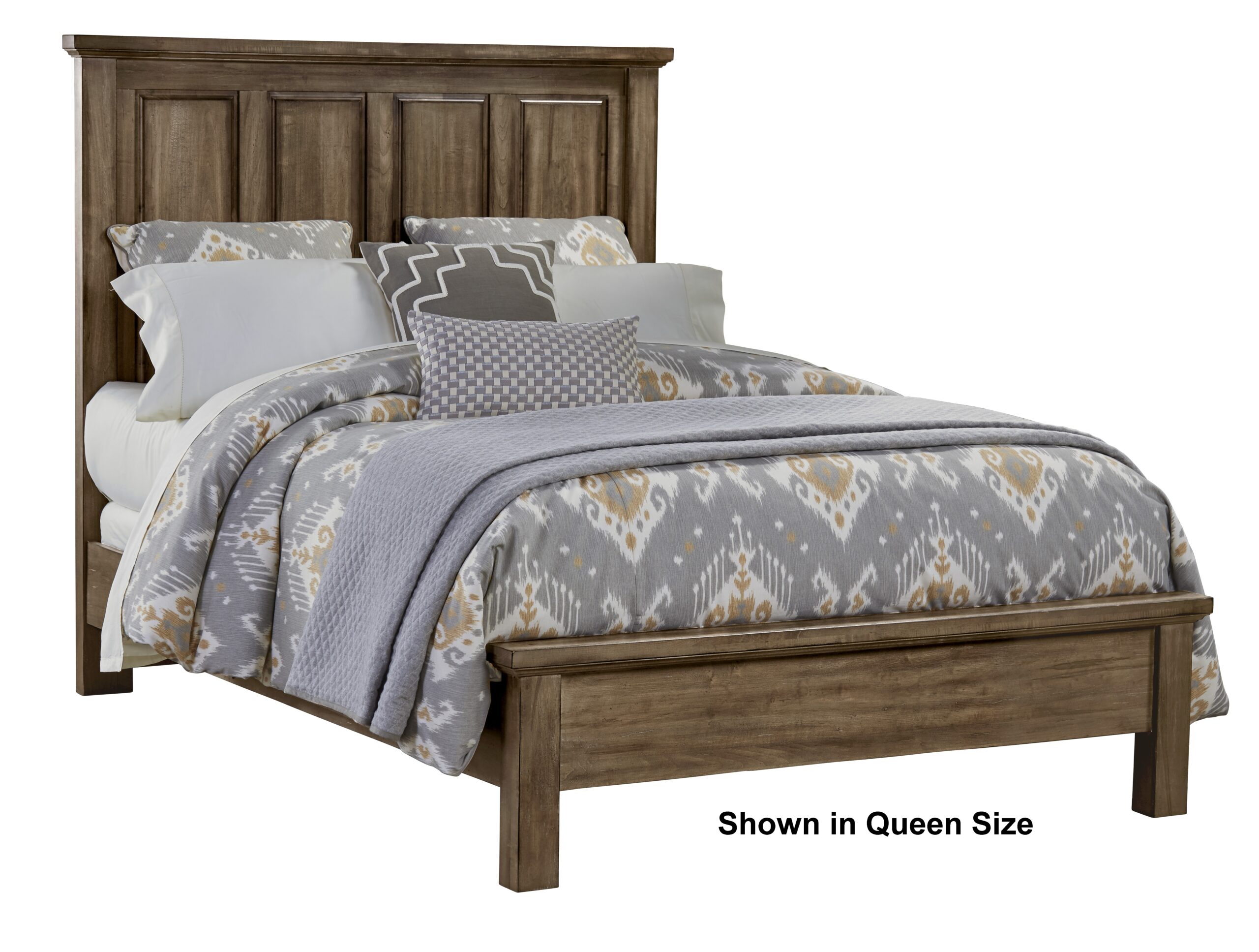 a0743d395a0646ae080fb9542811dd95 Maple Road Mansion Bed With Low Profile Footboard - 117-559/955/722 - Image 1