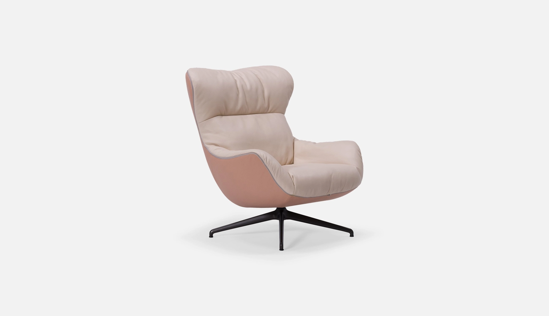 arie 37334 71 front donna crema back paloma pink zipper beige base polished front angle pdp desktop.webp