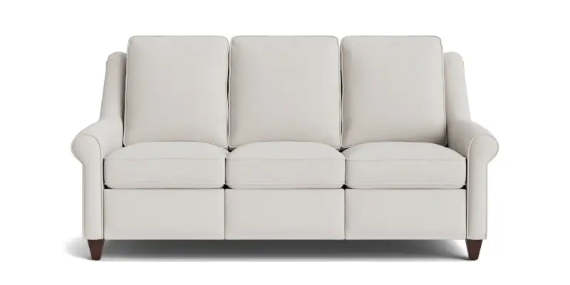 be606830cf782ac68f880f217d2d9169 Magnificent Motion Roll Arm Reclining Sofa - Image 1