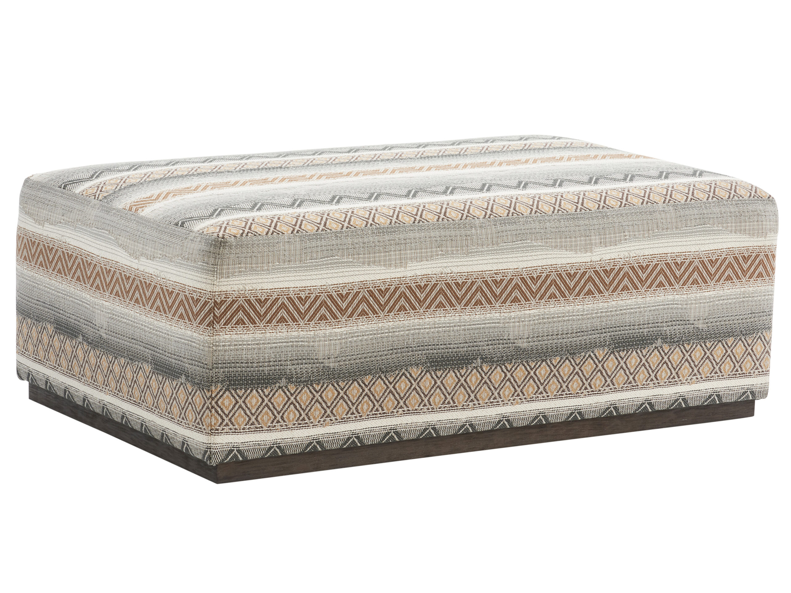 c2bf3946325595fe24dc29841ef967e6 Barclay Butera Upholstery Sterling Cocktail Ottoman 5465-46 - Image 1