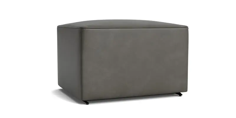 d09f203525bf0fe00e3d143e0b7f660b Corinna Leather Glider Ottoman - Image 1