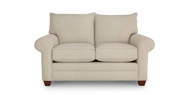 d0fa75b5dbbefe8e1fd11aff24c86534 Alexander Roll Arm Loveseat - Image 1