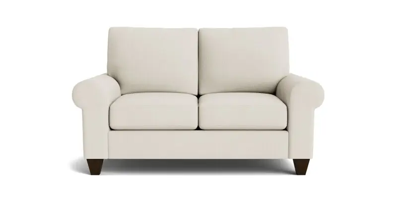e15310c7ce9ef84679ade9fde1e2d840 True Custom™ True Custom® Large Roll Arm Loveseat - Image 1