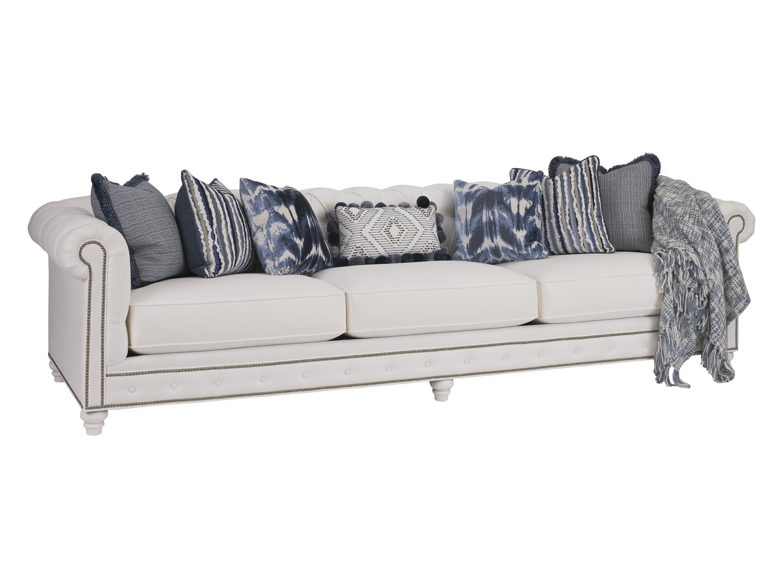 ea37ce4af3d876a597c612a34dee0778 Barclay Butera Upholstery Carmen Sofa 5273-34 - Image 1