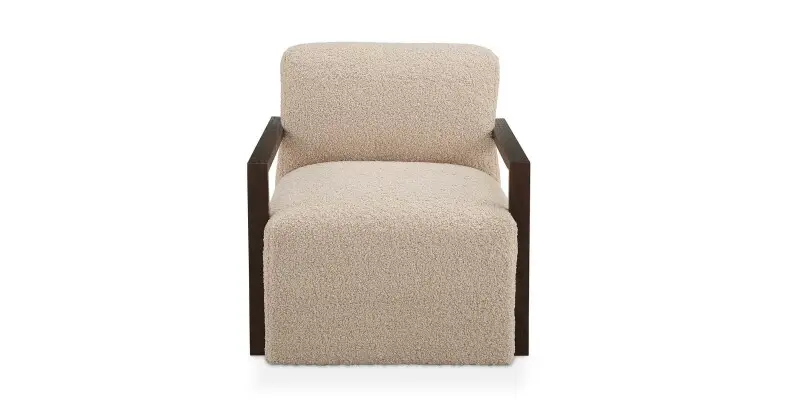 f79148429452d5166ea7c4e5acf6733f Creswell Wood Arm Swivel Chair - Image 1