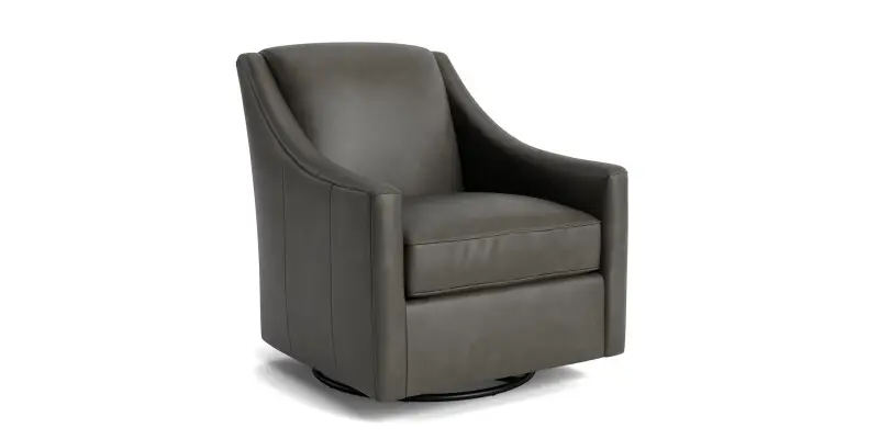 fac51f17bea904f9c00a3e107d1a6148 Corinna Leather Swivel Chair - Image 1
