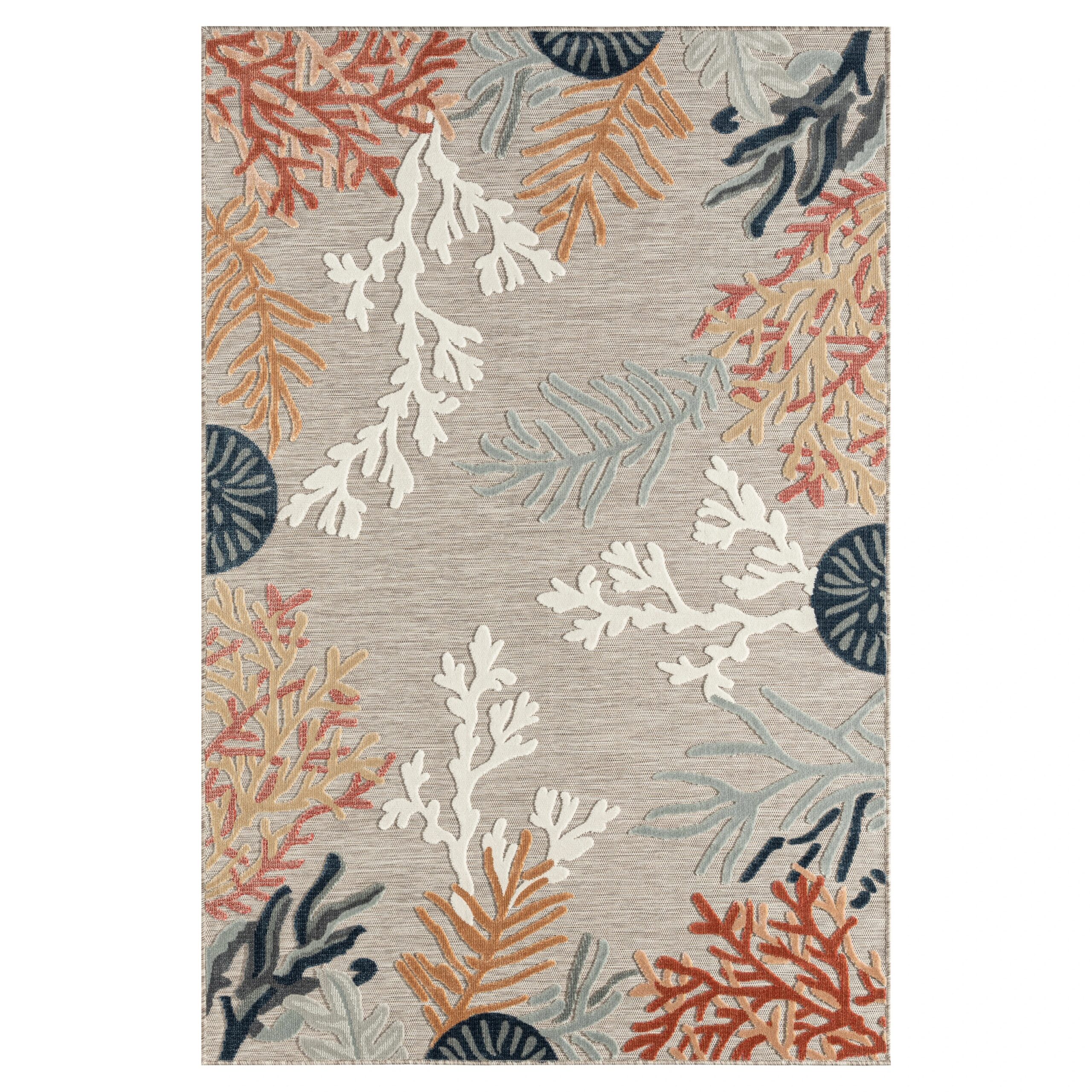 68559c65479fc9487fb84e5cfc638a83 Veranda Rugs 7'6" Round - VERND82104BEM76RD - Image 1