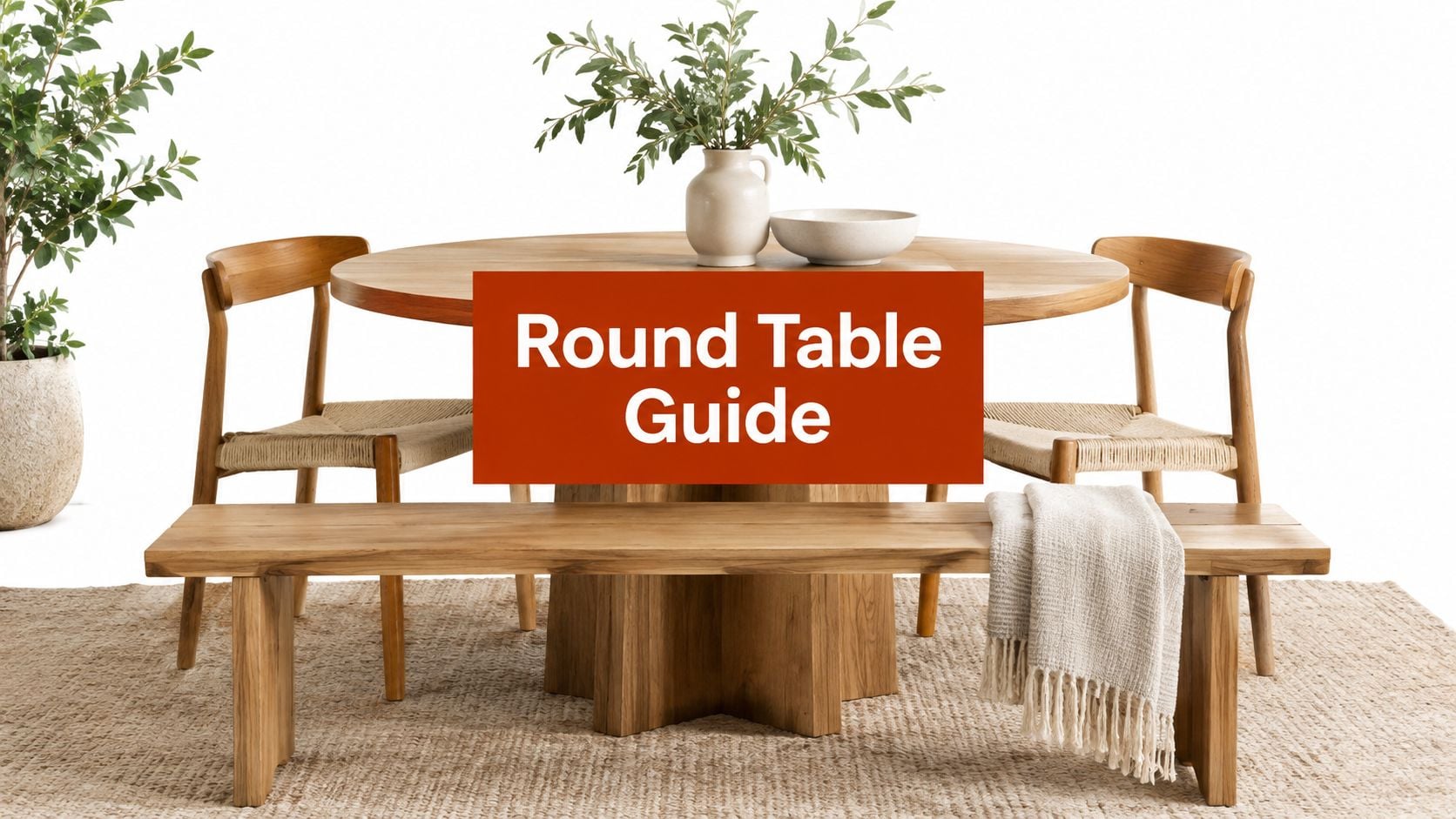 round dining room table with bench dining set
